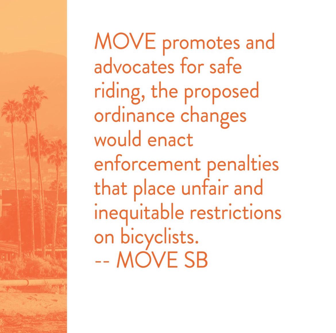 CalBike (@calbike) on Twitter photo Santa Barbara's proposed bike ordinance aims to improve safety but risks unfairly targeting low-income riders. CalBike advocates for equity and the preservation of mobility choices in these changes <a href="/SB_BIKE/">MOVE Santa Barbara County</a> Santa Barbara's proposed bike ordinance aims to improve safety but risks unfairly targeting low-income riders. CalBike advocates for equity and the preservation of mobility choices in these changes <a href="/SB_BIKE/">MOVE Santa Barbara County</a>