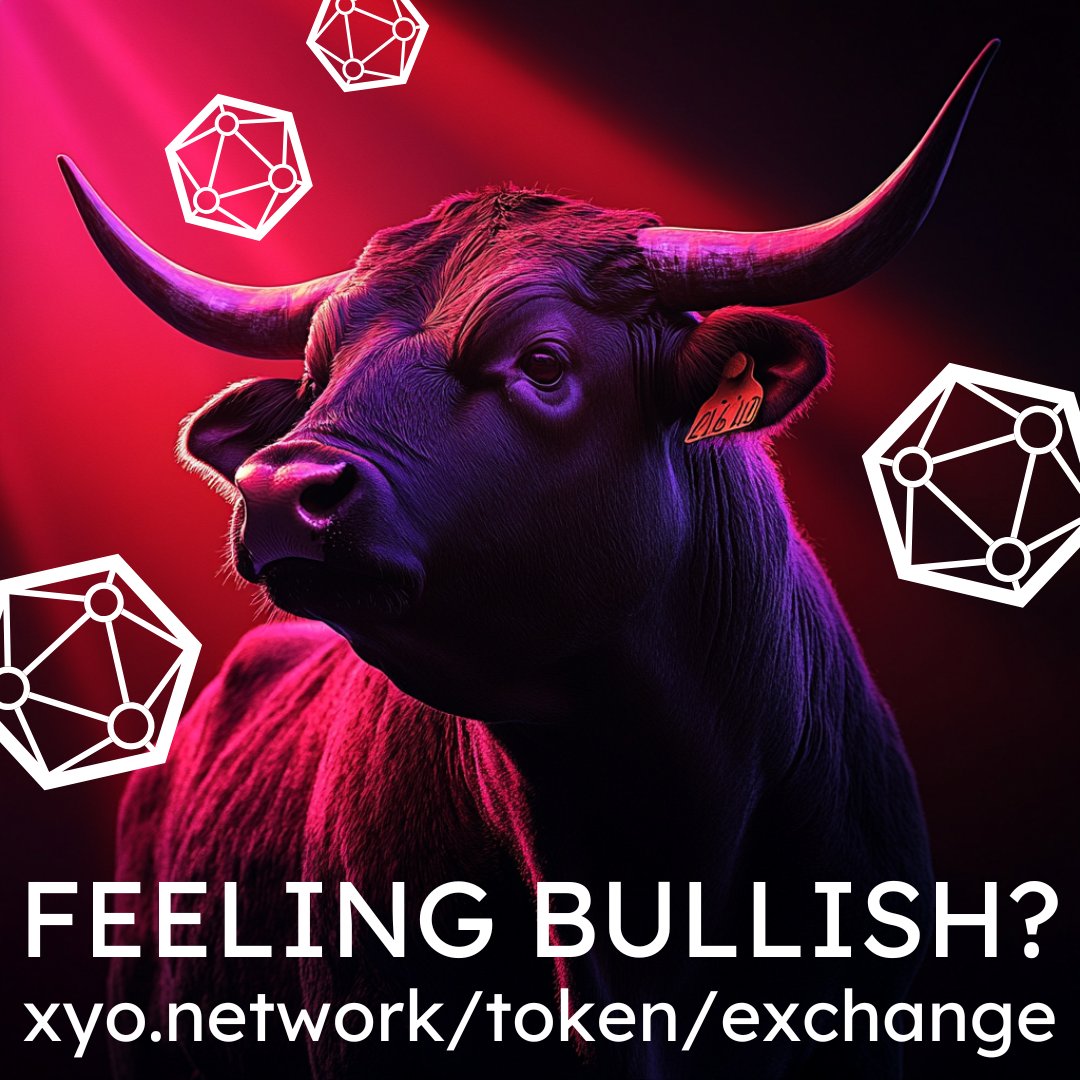 XYO (@officialxyo) on Twitter photo Looks like you guys are feeling #bullish on $XYO. 💹↗
Find $XYO on major exchanges including <a href="/coinbase/">Coinbase 🛡️</a>, <a href="/kucoincom/">KuCoin</a>, <a href="/Uniswap/">Uniswap Labs 🦄</a>, <a href="/cryptocom/">Crypto.com</a>, and many more!
👉 xyo.network/token/exchange Looks like you guys are feeling #bullish on $XYO. 💹↗
Find $XYO on major exchanges including <a href="/coinbase/">Coinbase 🛡️</a>, <a href="/kucoincom/">KuCoin</a>, <a href="/Uniswap/">Uniswap Labs 🦄</a>, <a href="/cryptocom/">Crypto.com</a>, and many more!
👉 xyo.network/token/exchange