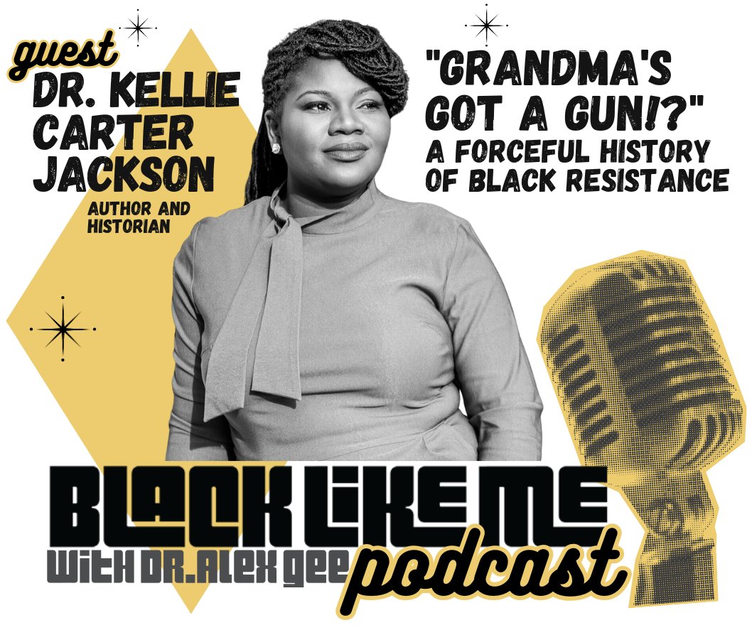 Dr. Kellie Carter Jackson new book We Refuse explores the dismissal of “Black violence” as an illegitimate form of resistance is itself a manifestation of white supremacy, a distraction from the insidious, unrelenting violence of structural racism.
alexgee.com/s10-carter-jac…