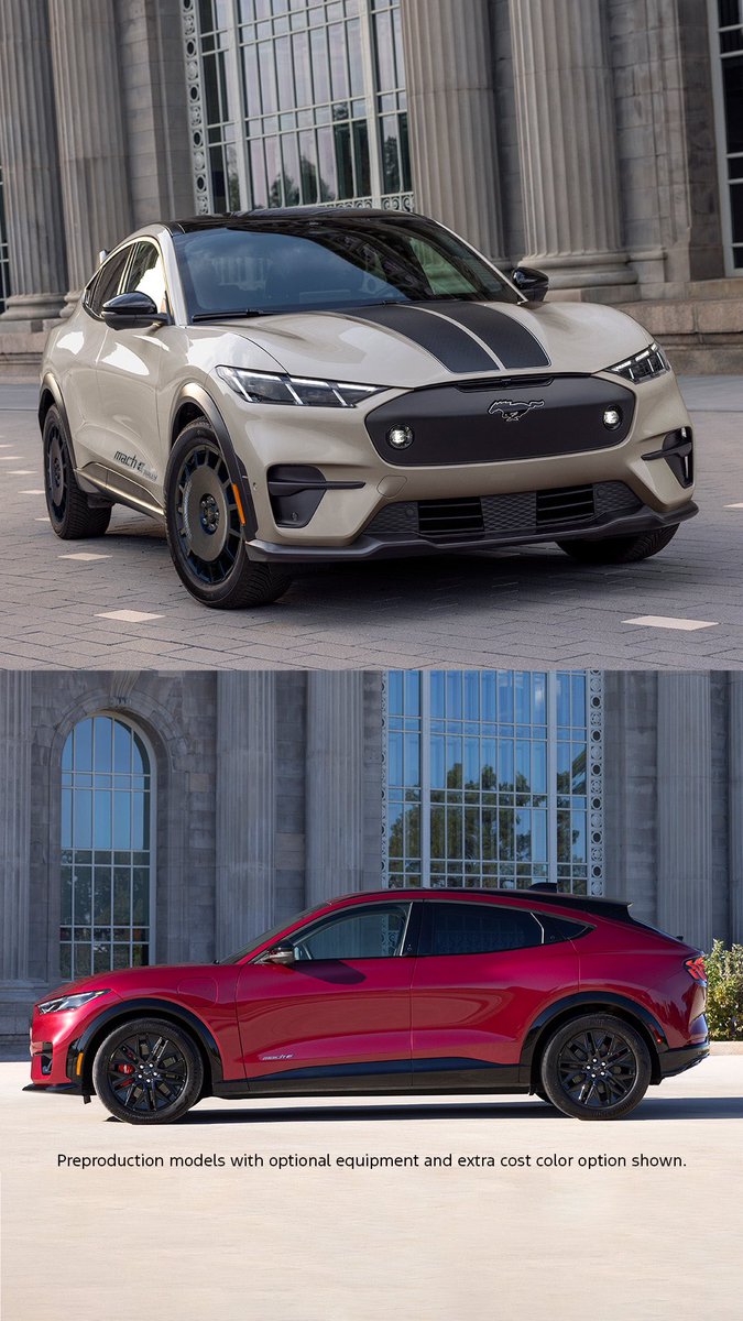 Introducing the 2025 Mustang-Mach-E. Learn more: ford.to/3NVy6DX