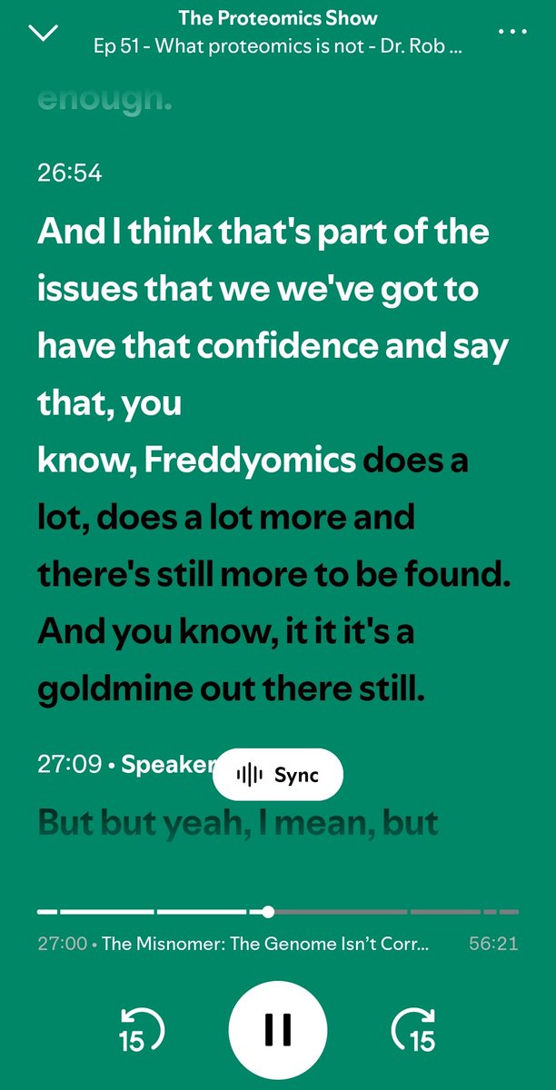 Did my Twitter handle break speech-to-text algorithms? 😂 @neely615 @ProteomicsNews