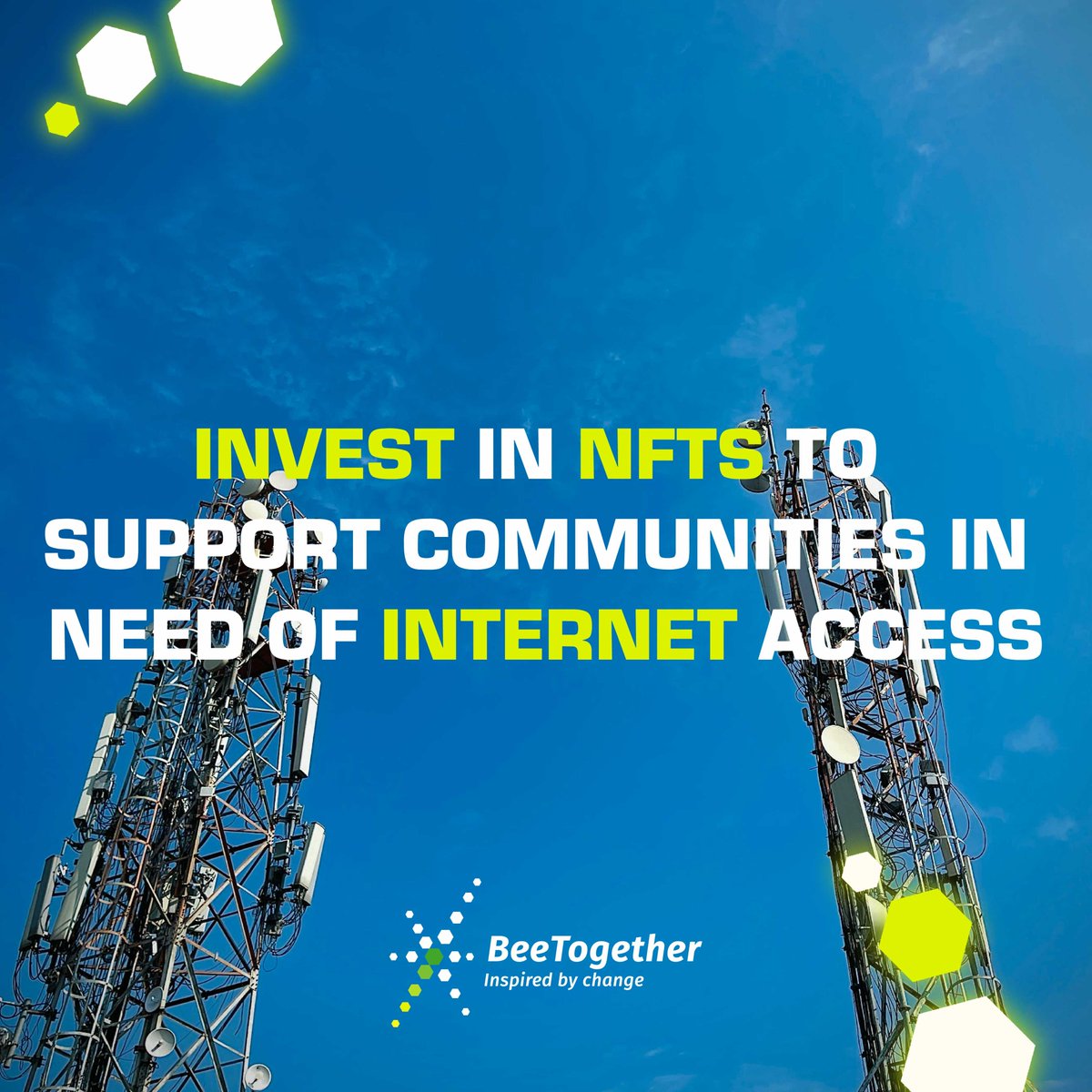 Your #nearnft investments help bridge the digital divide, providing technology and internet access to underserved communities  

linktr.ee/beetogether_nf…  

#greennft #NEAR  #charities #gogreen  #Nftarts #artcommunity #EducationForAll