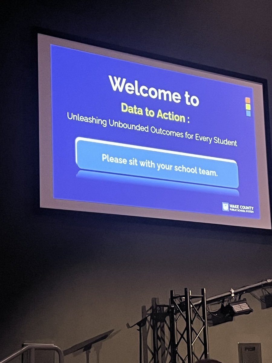 Excited to learn and grow at <a href="/WCPSS/">Wake County Public School System</a> Data to Action! <a href="/TurnerCreekES/">Turner Creek Elementary</a> #data