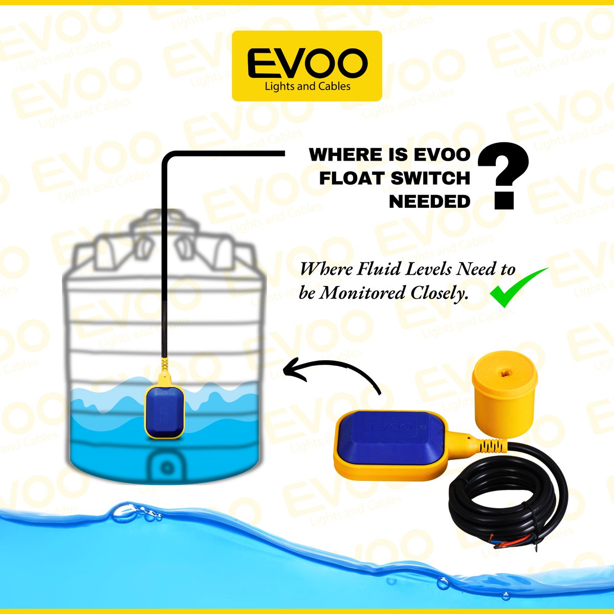 evoopak's tweet image. Ensure Efficient Water Pump Operation and Prevent Overflows. Reliable, Easy to Install, and Ideal for All Your Water Tanks.
.
#EVOO #FloatSwitch #WaterLevelControl #AutomatedSystems #EfficientPumping #WaterManagement #ReliableSwitch