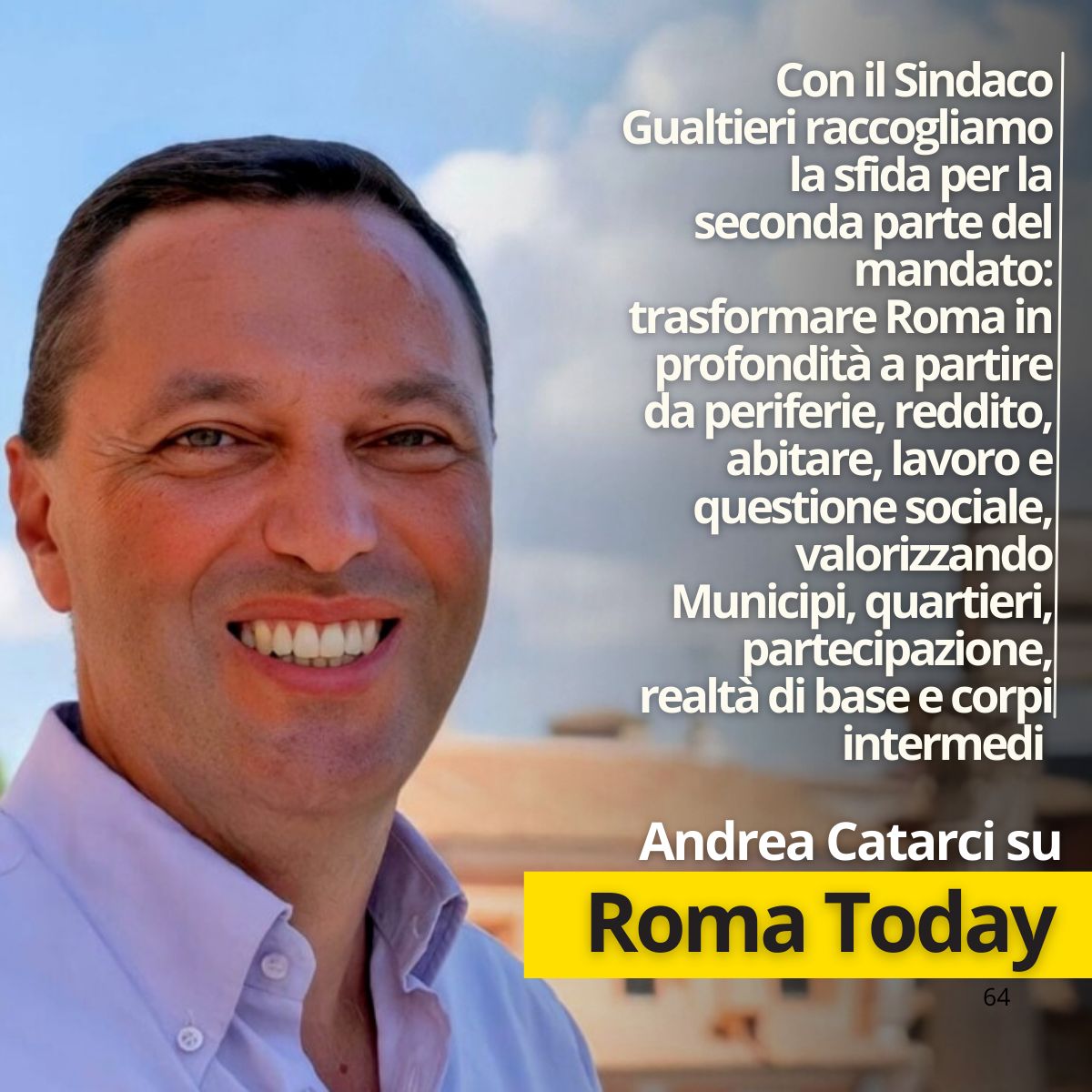 Il Sindaco <a href="/gualtierieurope/">Roberto Gualtieri</a> ha deciso di aumentare la presenza della sinistra nella squadra di governo: raccogliamo la sfida, trasformare #Roma.

Grazie al direttore di <a href="/romatoday/">Roma Today</a>, <a href="/scarmat_/">Matteo Scarlino</a> , per la chiacchierata su questi 3 anni come Assessore.

bit.ly/3NAvICb