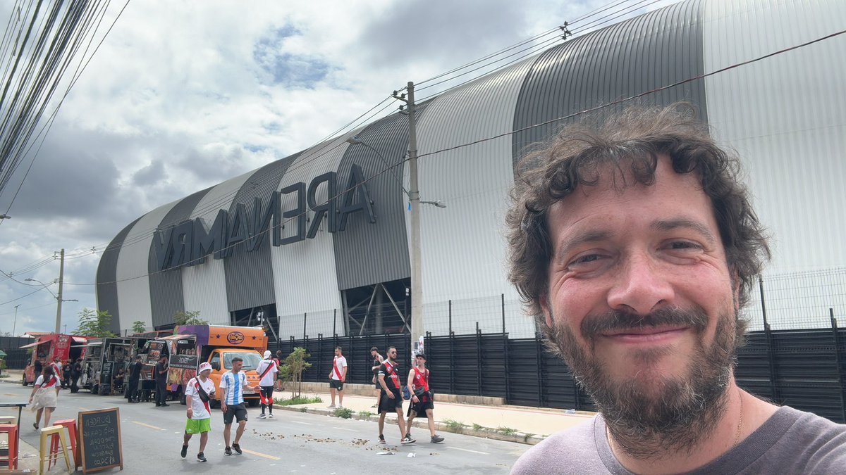 Parte del sueño cumplido. La otra parte es esta noche !