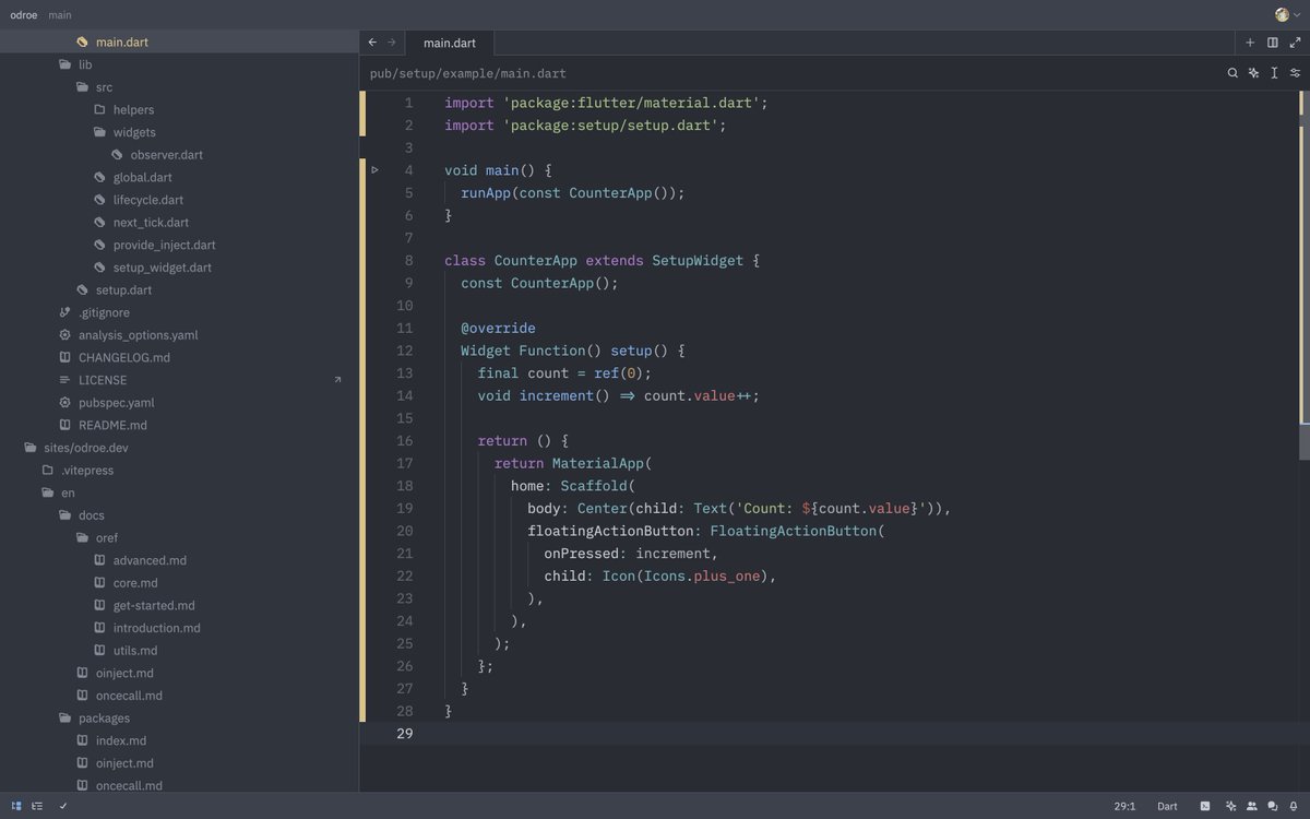 shiweidu's tweet photo. #FlutterDev Widget local state management is simpler! Enjoy the benefits of responsiveness! The code is shorter and clearer! https://t.co/nSDBOXP0mq