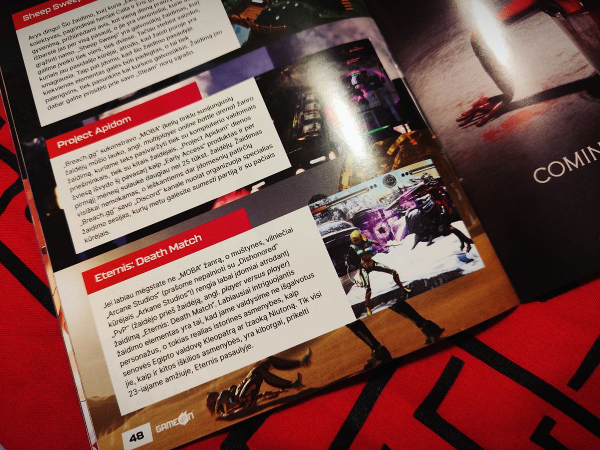 Thrilled to see Eternis: Death Match featured in the GameOn Journal! 

Check out page 48 to learn more about our fast-paced fighting game and the exciting future of Web3 gaming. ⚔️

Link to the journal: issuu.com/letsgameon/doc…

#Eternis #Gaming #GameOn #Web3 #Videogames #Event