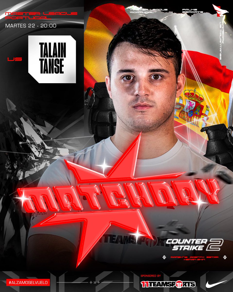 FALKE_EC's tweet image. Hoy jugamos los CUARTOS de FINAL de un nuevo torneo. 

🏆 @MasterLeaguePT 
🕢 20:00 
🆚 #Talaintanse 
📺 @rtparena 

#AlzamosElVuelo • #FalkeCS2