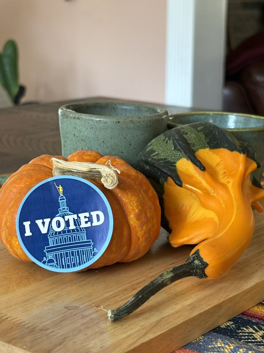 Harvest your #vote now. Why wait? I didn’t. 🙋🏾‍♀️ #earlyvoting2024