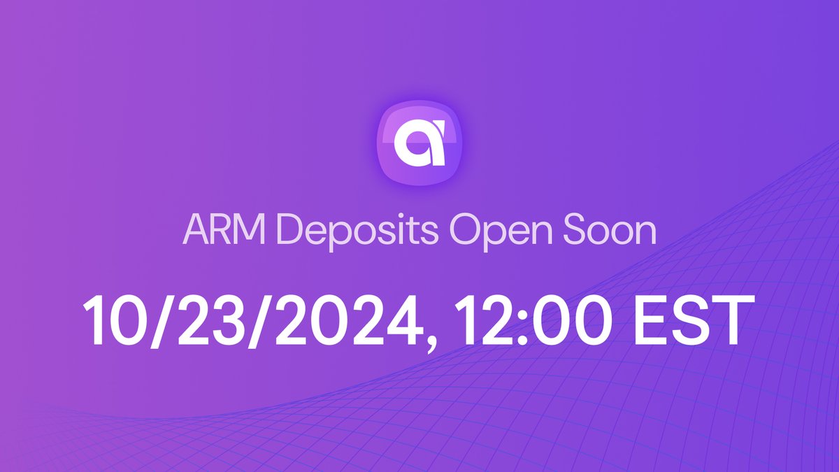 OriginProtocol's tweet photo. The ARM is opening up to external liquidity providers tomorrow, offering:

📌 Better ETH yield for LPs
📌 A minimal risk profile
📌 Zero Impermanent Loss

Here’s what you need to know about the ARM stETH Redemption Vault 🧵