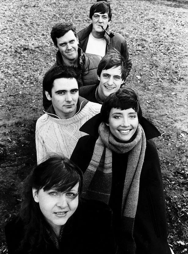 Our countdown to TSRC. 3 days to go … this is where it all started   The Cellar tapes  <a href="/hughlaurie/">Hugh Laurie</a>  <a href="/stephenfry/">Sir Stephen Fry</a>  Emma, Penny and Paul ,