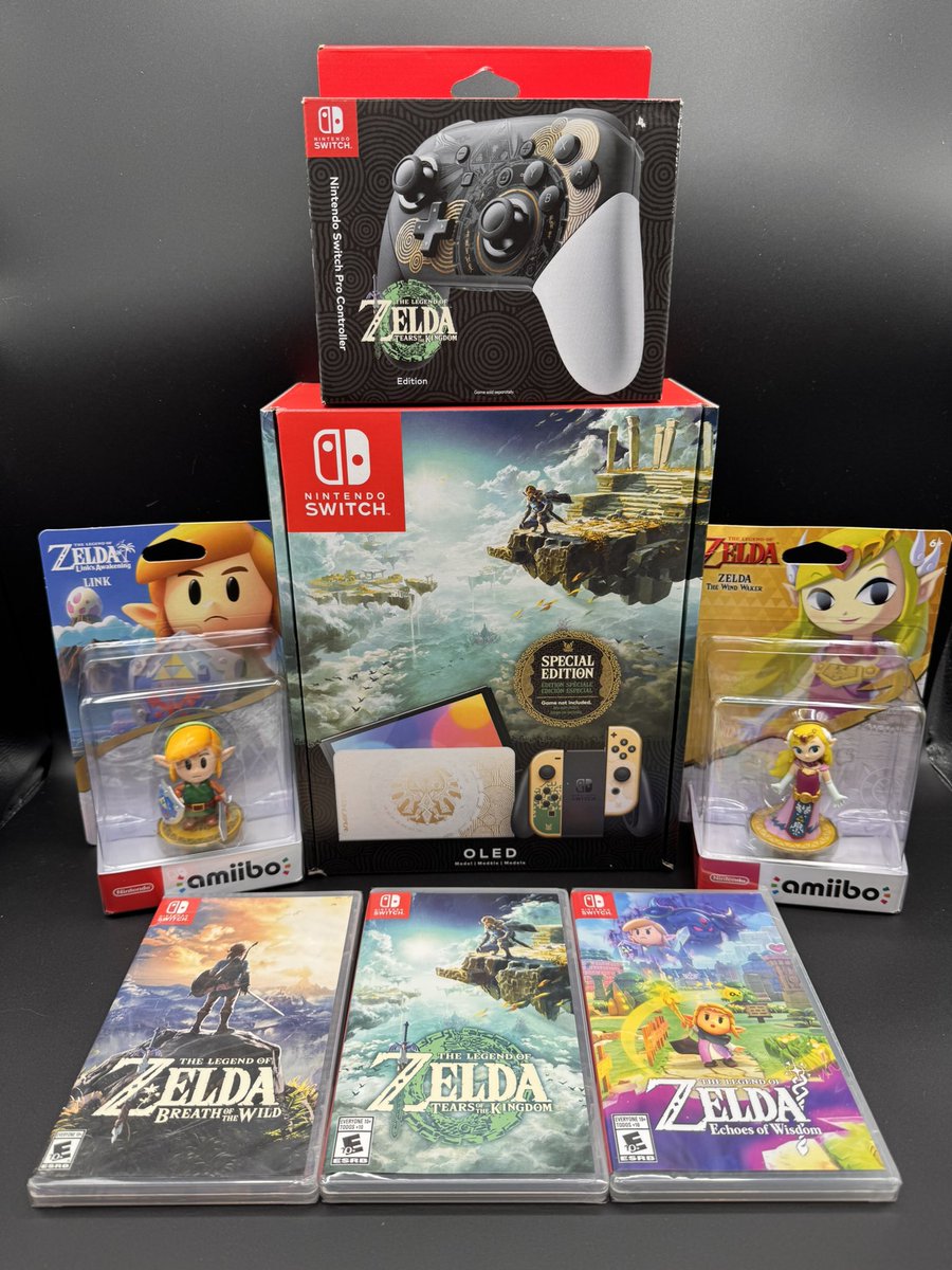 We are 5 days away from Breaking The Habit 2024! We couldn’t be more excited to see all these amazing speed runs for an equally amazing cause!

Let’s celebrate by revealing the grand prize courtesy of VGTP Pensacola!

This Legend of Zelda Nintendo Switch bundle!

#BTH2024