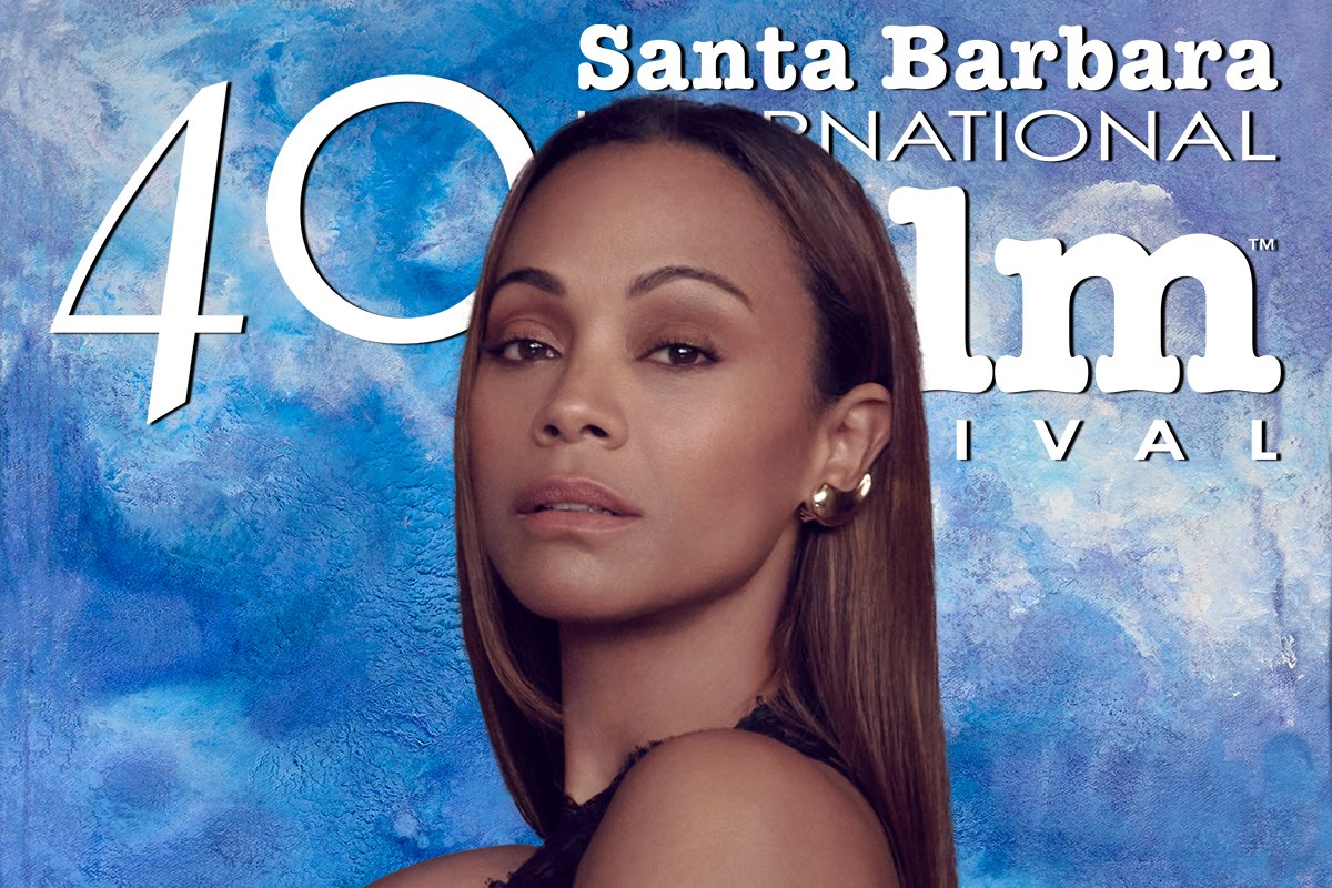 Zoe Saldaña will be honored with the American Riviera Award at the 40th annual Santa Barbara International Film Festival on Friday, February 7, 2025 at an in-person conversation about her career, leading up to her acclaimed performance this year in Jacques Audiard’s EMILIA PÉREZ.