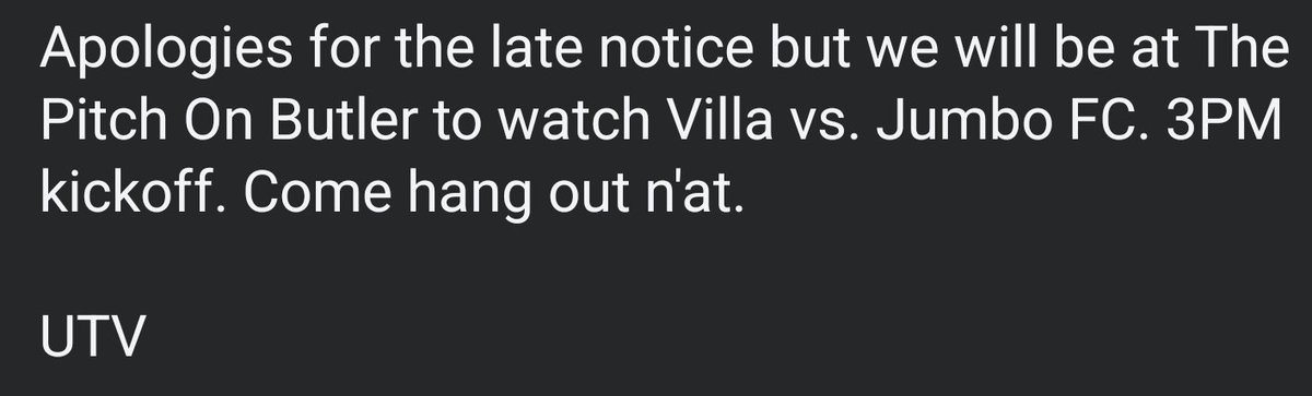 ATTN: Sorry for the late notice, Chef Mark is out of the barn today!

UTV