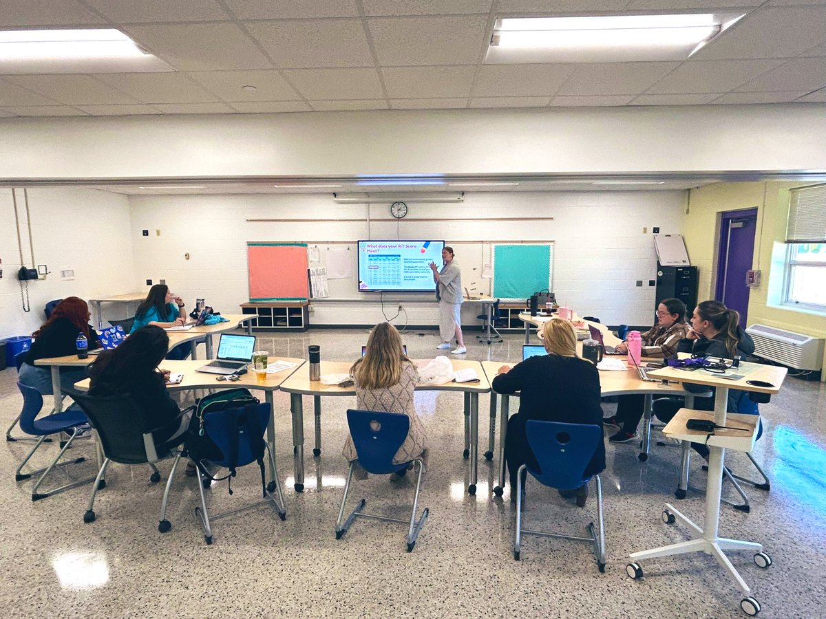Shout out to our coaches for diving into data with our staff today during extended collaboration. <a href="/LuxfordES/">Luxford Elementary</a> <a href="/nprj2010/">Allison Jordan</a> <a href="/vbcpsdtal/">VBCPS DTAL</a>
