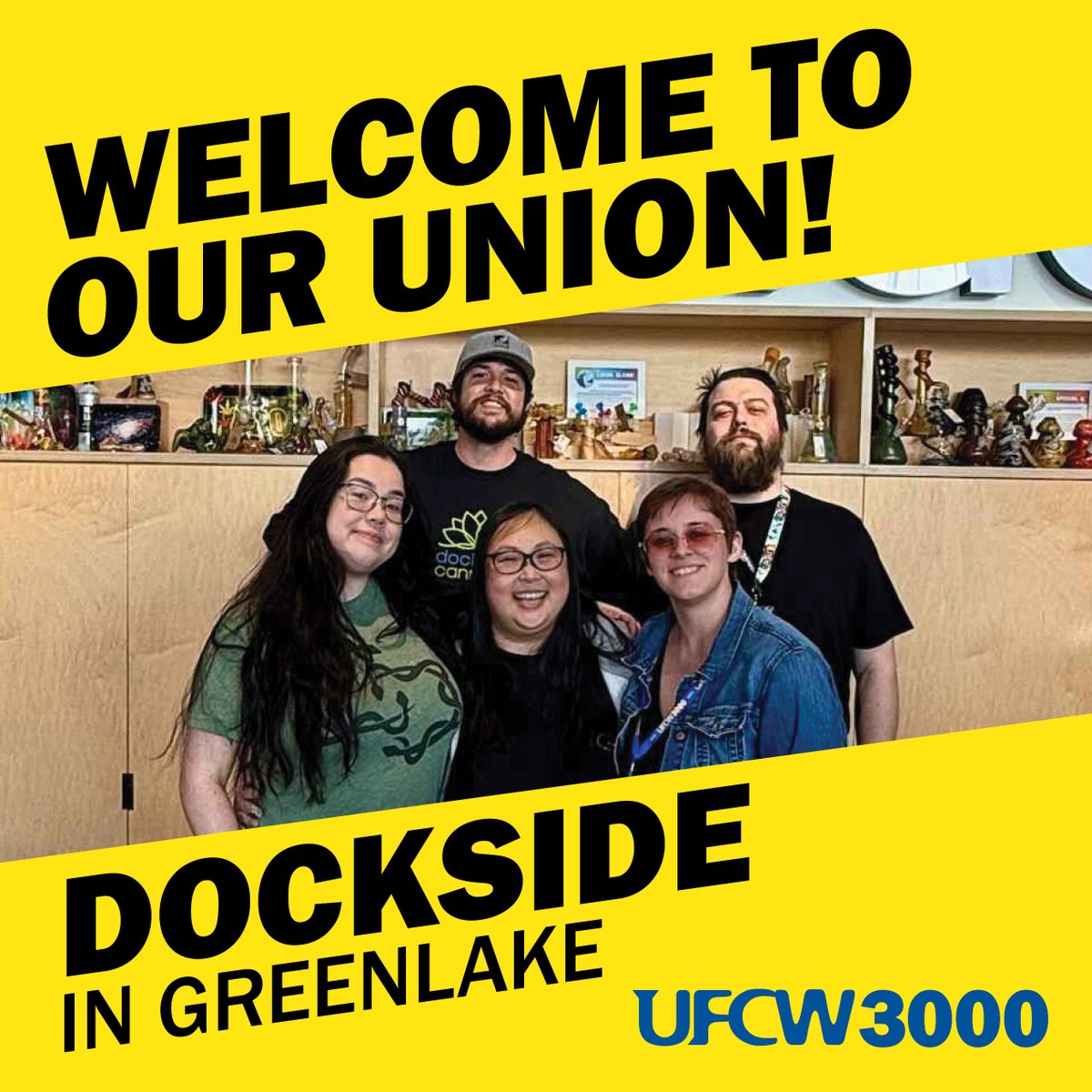 Dockside retail cannabis workers just won their election for union representation! ufcw3000.org/need-a-union-i…