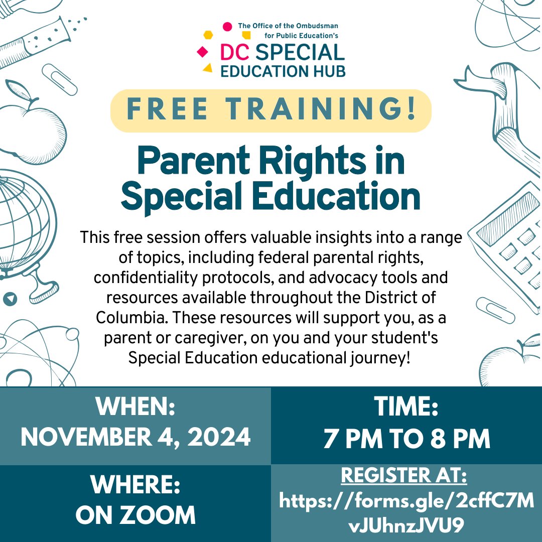 DC Special Education Hub tweet media