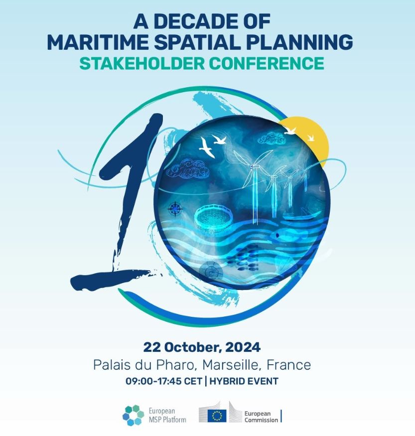 MSP_Ireland's tweet image. MSP Ireland Advisor Tom Woolley was a keynote speaker in this evening&apos;s last panel at the &quot;Decade of European MSP Stakeholder Conference&quot; in Marseille. European Maritime Spatial Planning Week continues until Thursday 24th. @Dept_ECC @EU_MSP_Platform #DecadeMSP 🌊