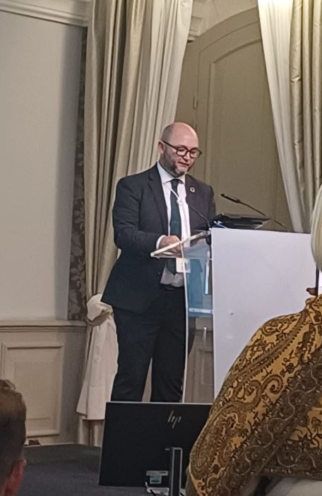 MSP_Ireland's tweet image. MSP Ireland Advisor Tom Woolley was a keynote speaker in this evening&apos;s last panel at the &quot;Decade of European MSP Stakeholder Conference&quot; in Marseille. European Maritime Spatial Planning Week continues until Thursday 24th. @Dept_ECC @EU_MSP_Platform #DecadeMSP 🌊