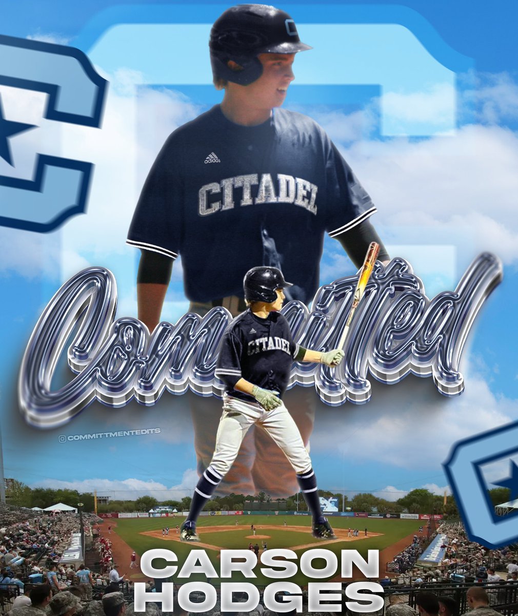 I am excited to announce that I have committed to The Citadel! All the Glory to Him. 
#committed #GoDawgs