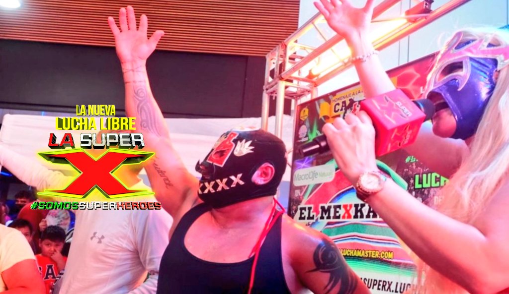 LASUPERX1's tweet photo. 🔴Ve a nuestro #CanalDeYoutube 📺LA SÚPER X
https://t.co/qmBA7L2S23🔴

✅Disfruta el Tremendo #ManoAMano de:
⭐ @ELMEXKALUCHADOR VS @NegroNegrete ⭐
en #LaSuperX #LaNuevaLuchaLibre 🦸🏻‍♂️ #LaCASADelPODER 🔥

📌 SÁBADO 26 OCTUBRE'24
🕢8:30pm🏛️ArenaNeza
☎️55-16-78-58-69
#LuchaLibre 🇲🇽 https://t.co/79KfZuA7I2