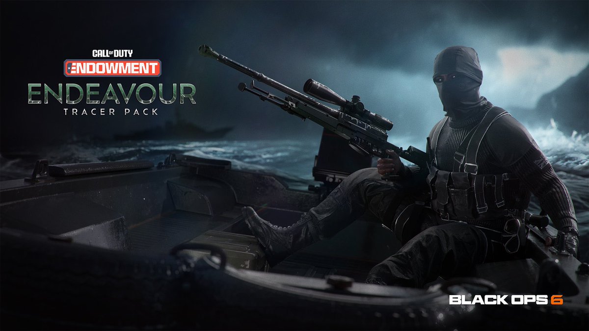 charlieINTEL's tweet image. The Call of Duty Endowment Endeavour: Tracer Pack will be available in Black Ops 6 at launch on Friday. 

100% of the net proceeds from every Endeavour: Tracer Pack purchased will be donated to the Call of Duty Endowment.