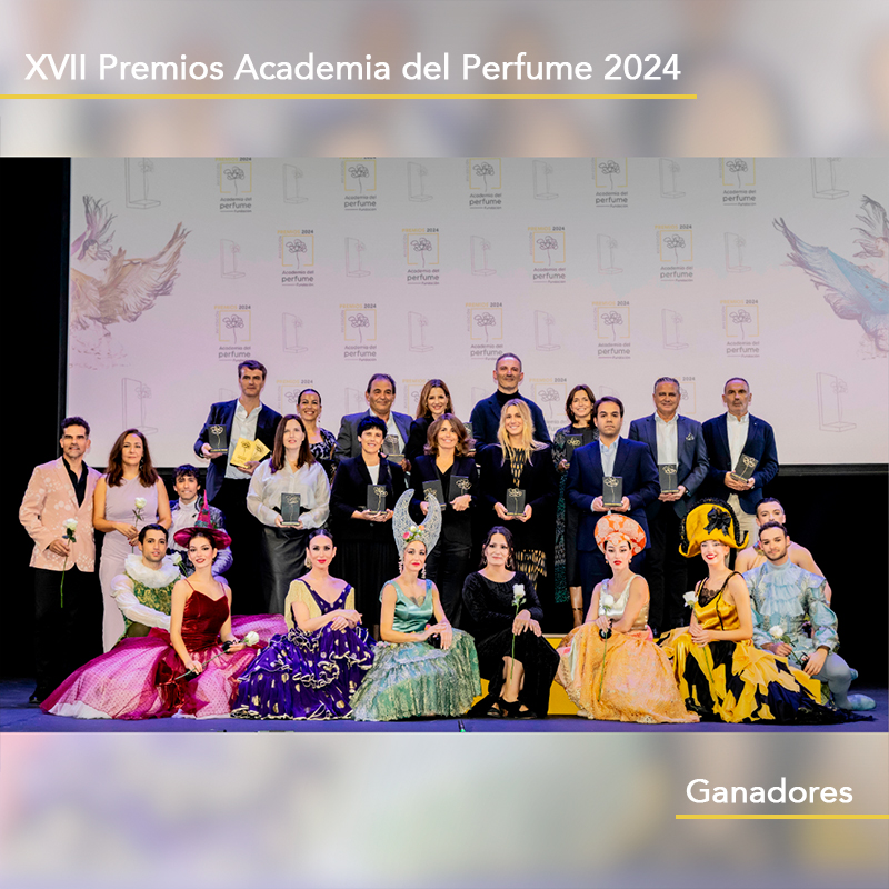 AcademiaPerfume's tweet photo. Anoche vivimos una noche mágica en la   gala de los #PremiosPerfumeADP2024. Un   universo que mezcló el mundo del perfume y la danza de la mano de las   familias olfativas.   Visita https://t.co/IyHoolW4Se y accede a todos los contenidos y  vídeos.
#GalaAcademiadelPerfume https://t.co/77cRz9k408