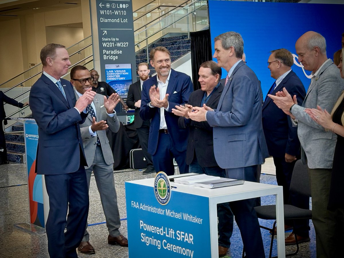 We appreciate the <a href="/FAANews/">The FAA ✈️</a>' continued partnership and proactive approach to advancing the eVTOL industry with today’s release of the final powered-lift Special Federal Aviation Regulation (SFAR). This comes ahead of schedule, incorporates key feedback from across the industry and