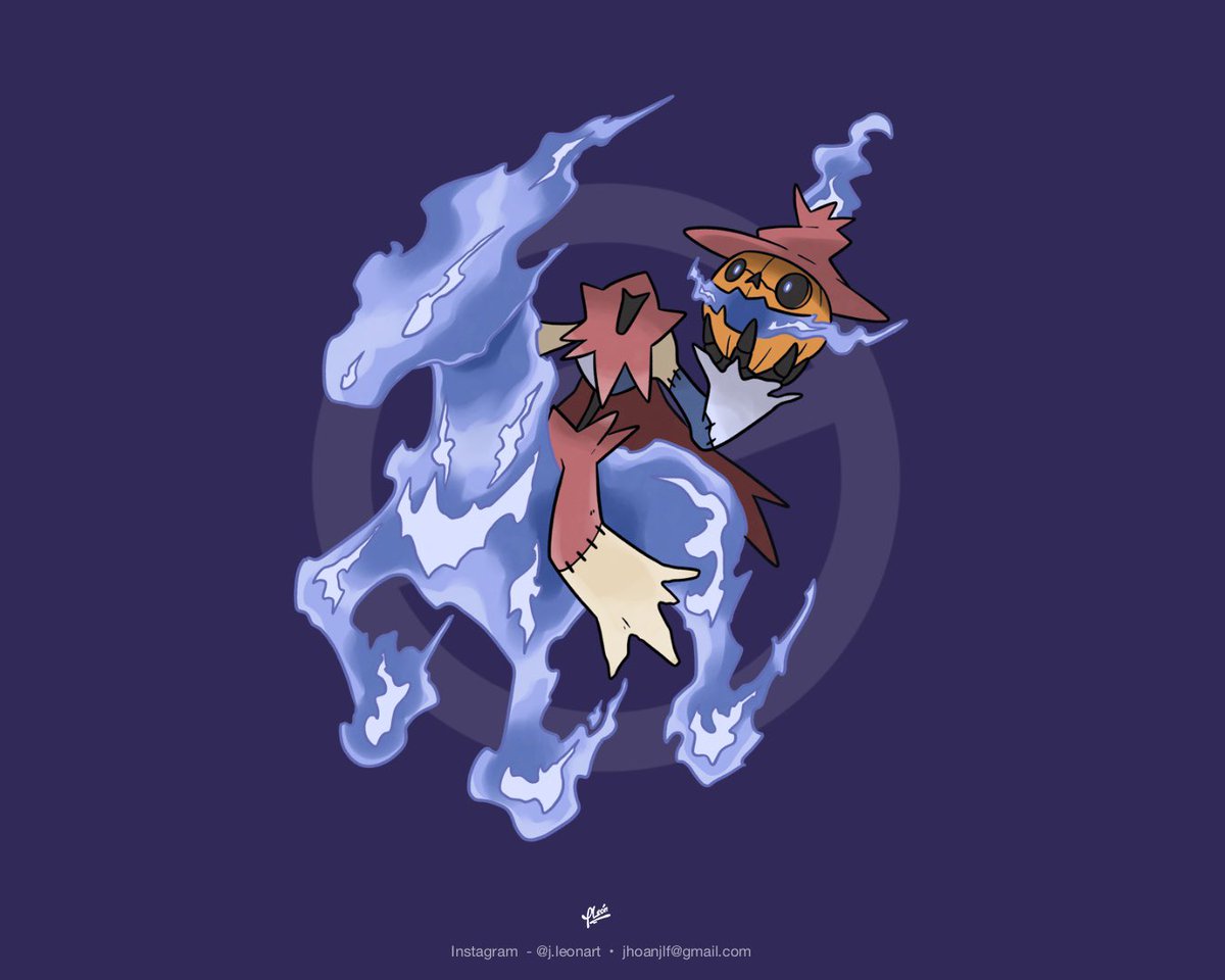 downramegas's tweet image. Looks like Flaircrow is capable of mega evolving in the #downraregion. Designed by instagram.com/j.leonart 

Mega Flaircrow(Fire/Ghost)
Species: Scarecrow Pokémon
Ability: Adaptability
Mega Stone: Flaircrowite
Home Region: Downra
Based on scarecrow, and a headless horseman