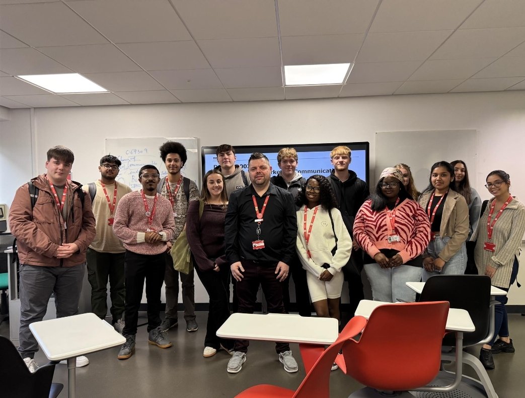 Mikey Armitage (@mikeyarmitage_) on Twitter photo Let me introduce you to my new Level 4 #socialmedia and #marketing students <a href="/UniofStaffs/">University of Staffordshire</a> and <a href="/BusinessStaffs/">Staffordshire Business School</a> They are a creative and enthusiastic bunch of students. Can't believe we are on week 4/12 already! It's going so quick!
<a href="/joe_hazzam/">Dr. Joe Hazzam</a> <a href="/cdesouthall/">Carol Southall</a> Let me introduce you to my new Level 4 #socialmedia and #marketing students <a href="/UniofStaffs/">University of Staffordshire</a> and <a href="/BusinessStaffs/">Staffordshire Business School</a> They are a creative and enthusiastic bunch of students. Can't believe we are on week 4/12 already! It's going so quick!
<a href="/joe_hazzam/">Dr. Joe Hazzam</a> <a href="/cdesouthall/">Carol Southall</a>