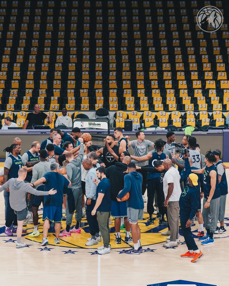 Timberwolves's tweet image. we’re so backkkkkk 🥹