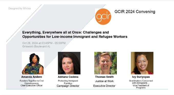Protecting Immigrant Families Coalition (@pifcoalition) on Twitter photo TODAY: Excited to join <a href="/gcirtweets/">GCIR</a>, <a href="/funderstogether/">Funders Together to End Homelessness</a> & <a href="/justice_work/">Justice At Work</a> to explore the challenges and opportunities ahead for immigrant families with low incomes. gcir.org/programs/2024/… #ProtectFamilies TODAY: Excited to join <a href="/gcirtweets/">GCIR</a>, <a href="/funderstogether/">Funders Together to End Homelessness</a> & <a href="/justice_work/">Justice At Work</a> to explore the challenges and opportunities ahead for immigrant families with low incomes. gcir.org/programs/2024/… #ProtectFamilies
