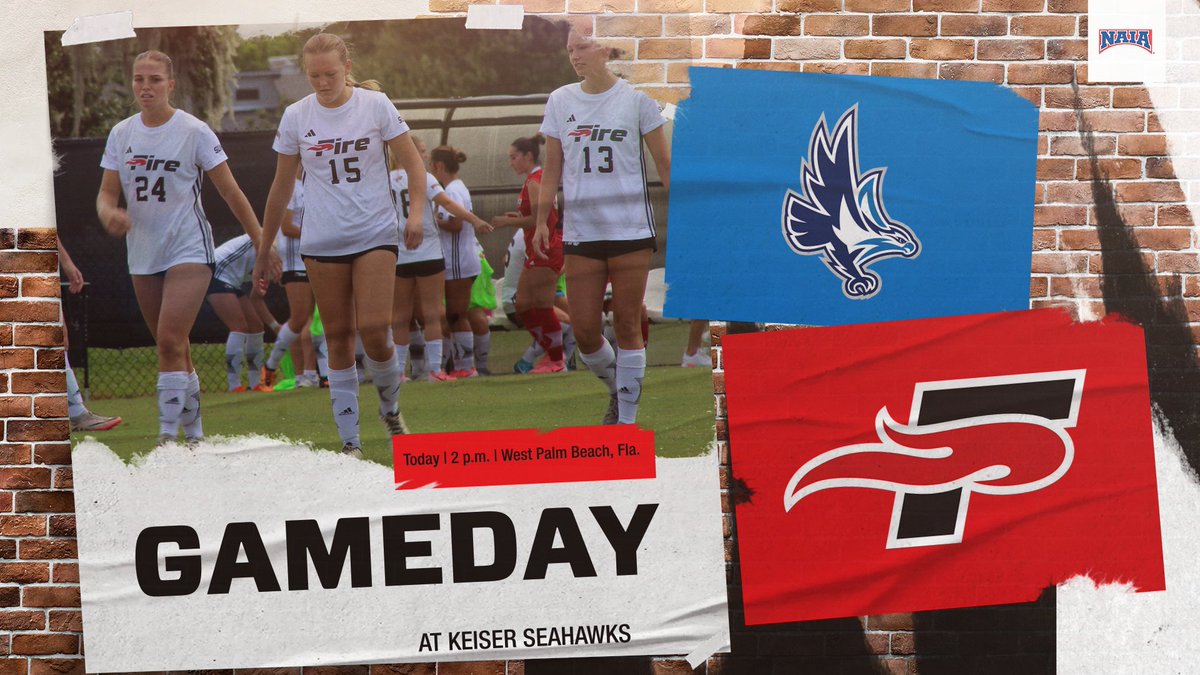 Bringing the heat to West Palm today!

🆚 #2 Keiser University
📍 West Palm Beach, Fla.
🔗 linktr.ee/seuwsoccer

#FuelTheFire🔥