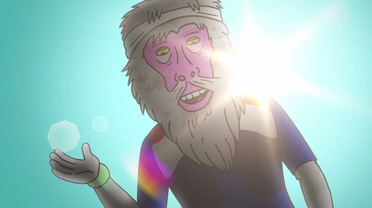 highTrolla's tweet photo. @G0ffThew This guy really did just jog up to Bojack and explain the entire show to him. https://t.co/t5kIBvv54B