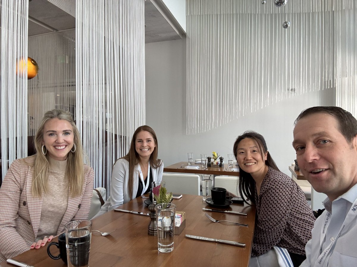 Awesome panel session! Thank you for participating!  PS216 - Human Factors in Trauma: Understanding Team Dynamics, Flow, and Optimization of Performance. ‘Research’ brunch beforehand. #ACSCC2024