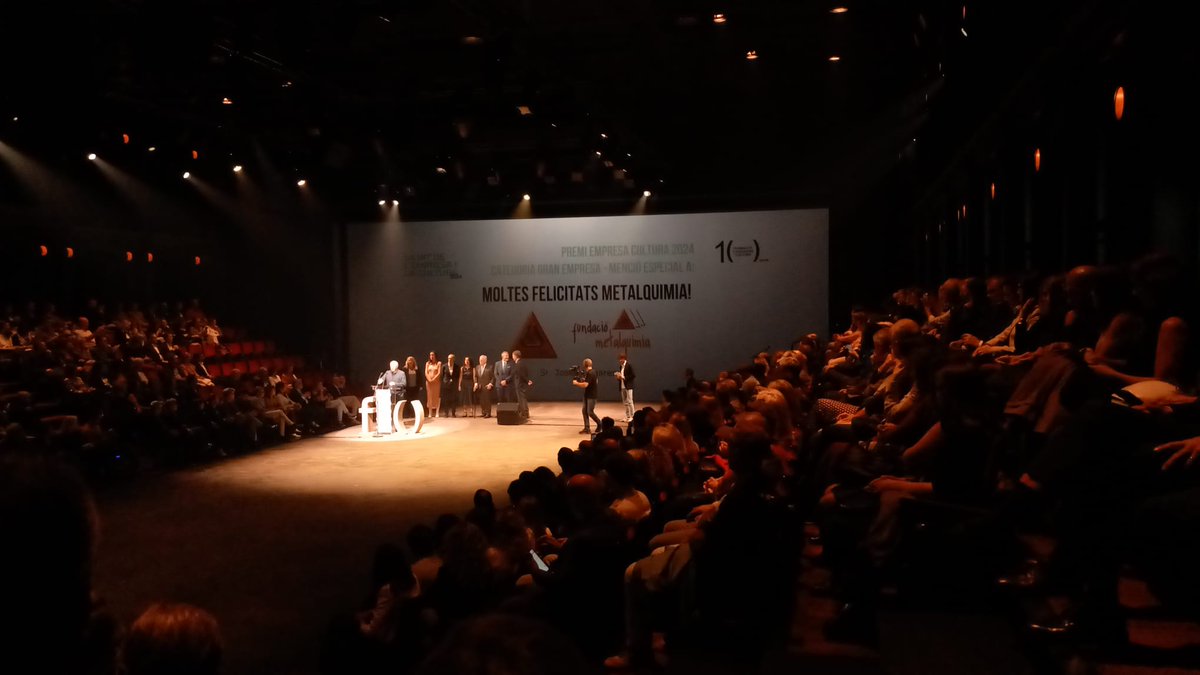 🏆 Menció especial del Premi EMPRESA CULTURA en la categoria gran empresa per a Metalquimia (<a href="/metalquimianews/">MetalquimiaNews</a>)

#NitEmpresaiCultura 2024 #10anysFCC