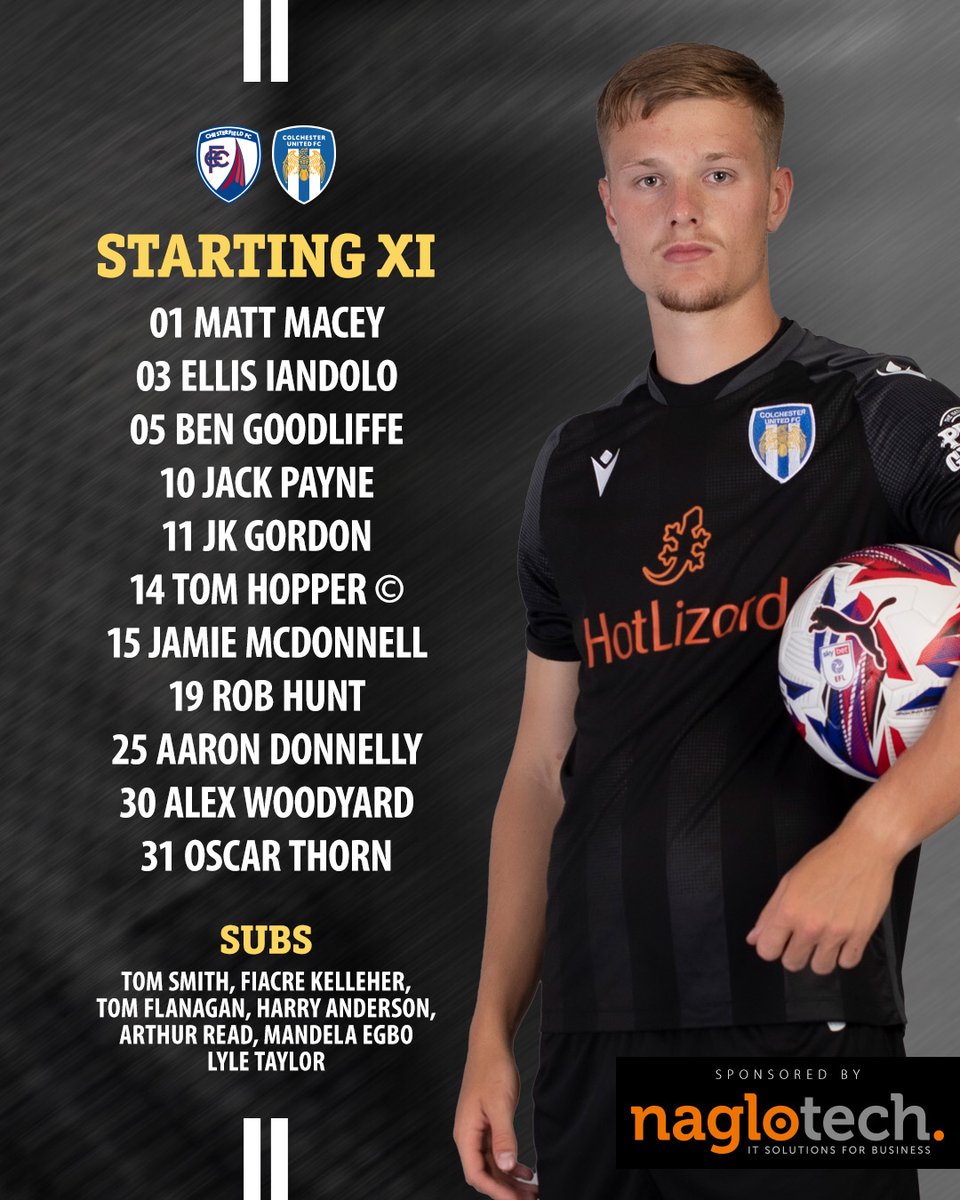 📋 Five changes to the starting XI - brought to you by <a href="/Naglotech/">Naglotech</a>. 

⬅️ Kelleher, Flanagan, Read, Egbo, Taylor. 
➡️ Goodliffe, Hopper, McDonnell, Donnelly, Thorn. 

#ColU | #WeAreUnited