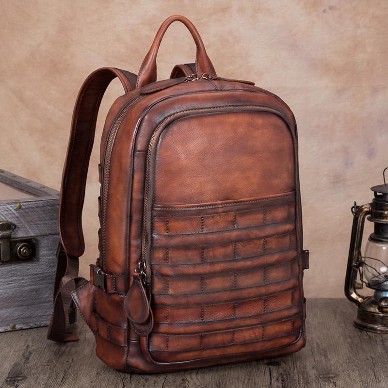 UnicunShop's tweet image. Upgrade your style game with our Men's Leather Backpack! 😎 This classy and durable bag is perfect for everyday adventures.  Check it out before it's gone! unicun.com/product/mens-b…  #leatherbackpack #menstyle #fashion