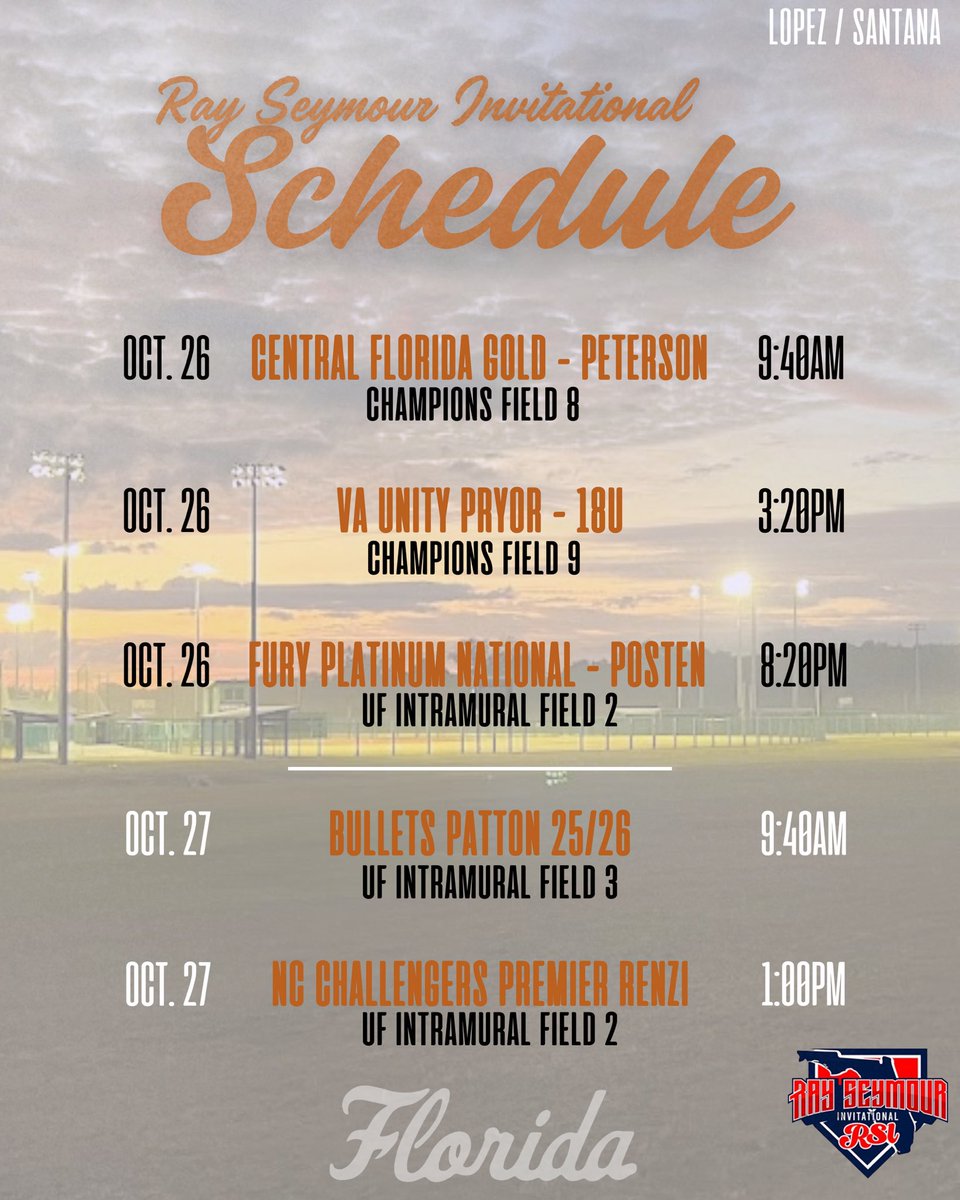 Ray Seymour Invitational is 4 sleeps out!!!
-
<a href="/ray_seymour/">Ray Seymour Invitational</a> <a href="/ConnectSports_/">Connect Sports</a> 

‼️ 2025 - 2028 TALENT‼️