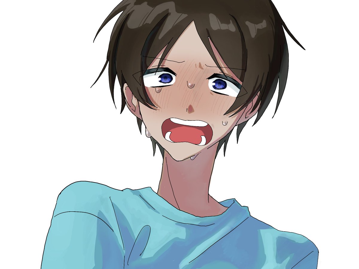 #ニート部アート 
照れ顔描きたかっただけ