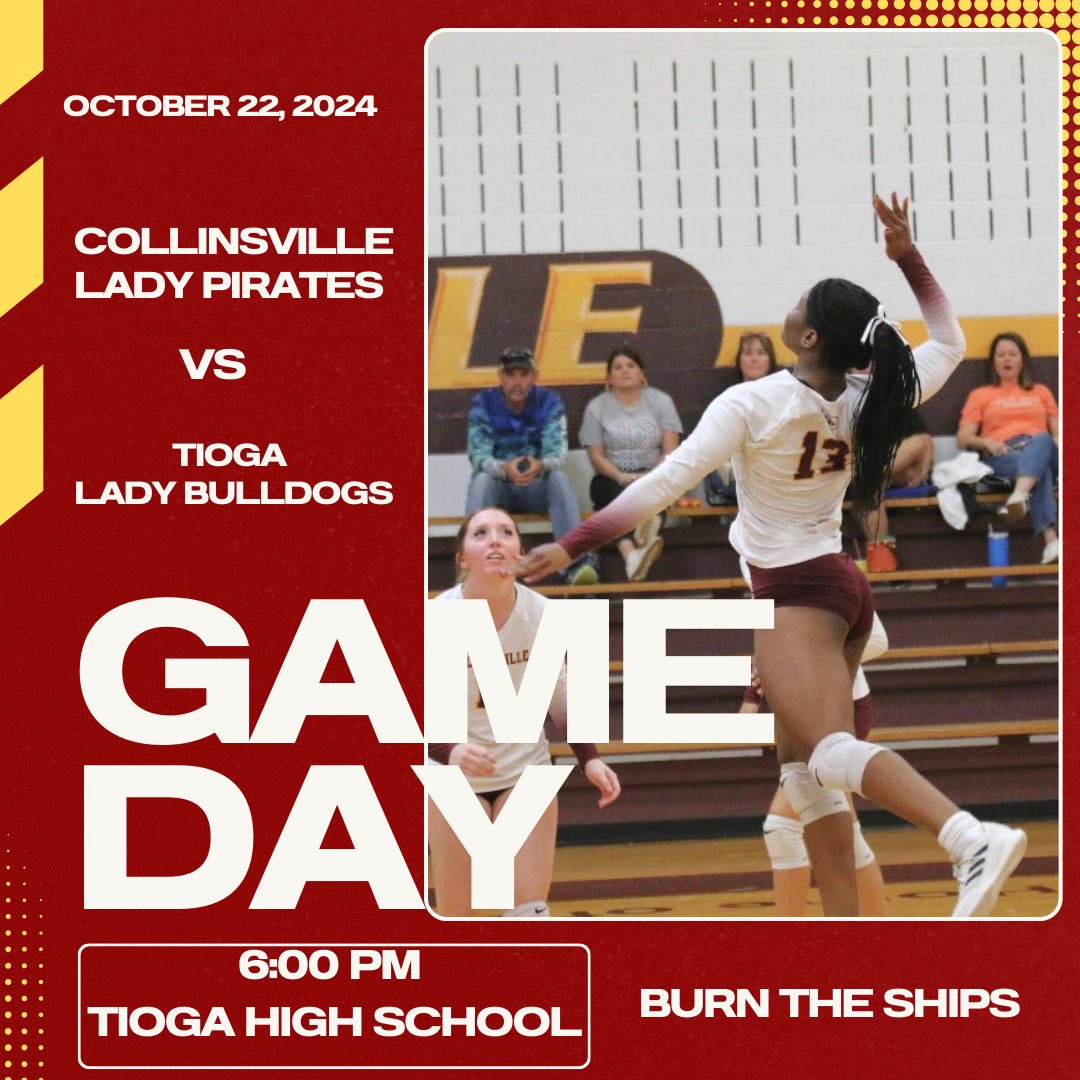Game Day!!! Let's go!! 

Burn the Ships 🏐🏴‍☠️🔥