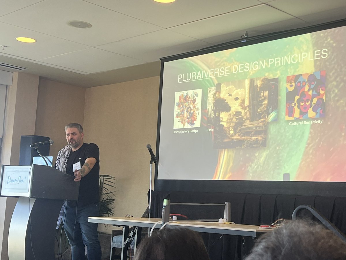 httfsymposium's tweet image. Photos from our Reflective Practices with AI presentations #httf2024 #hci #acm #reflectiveAI