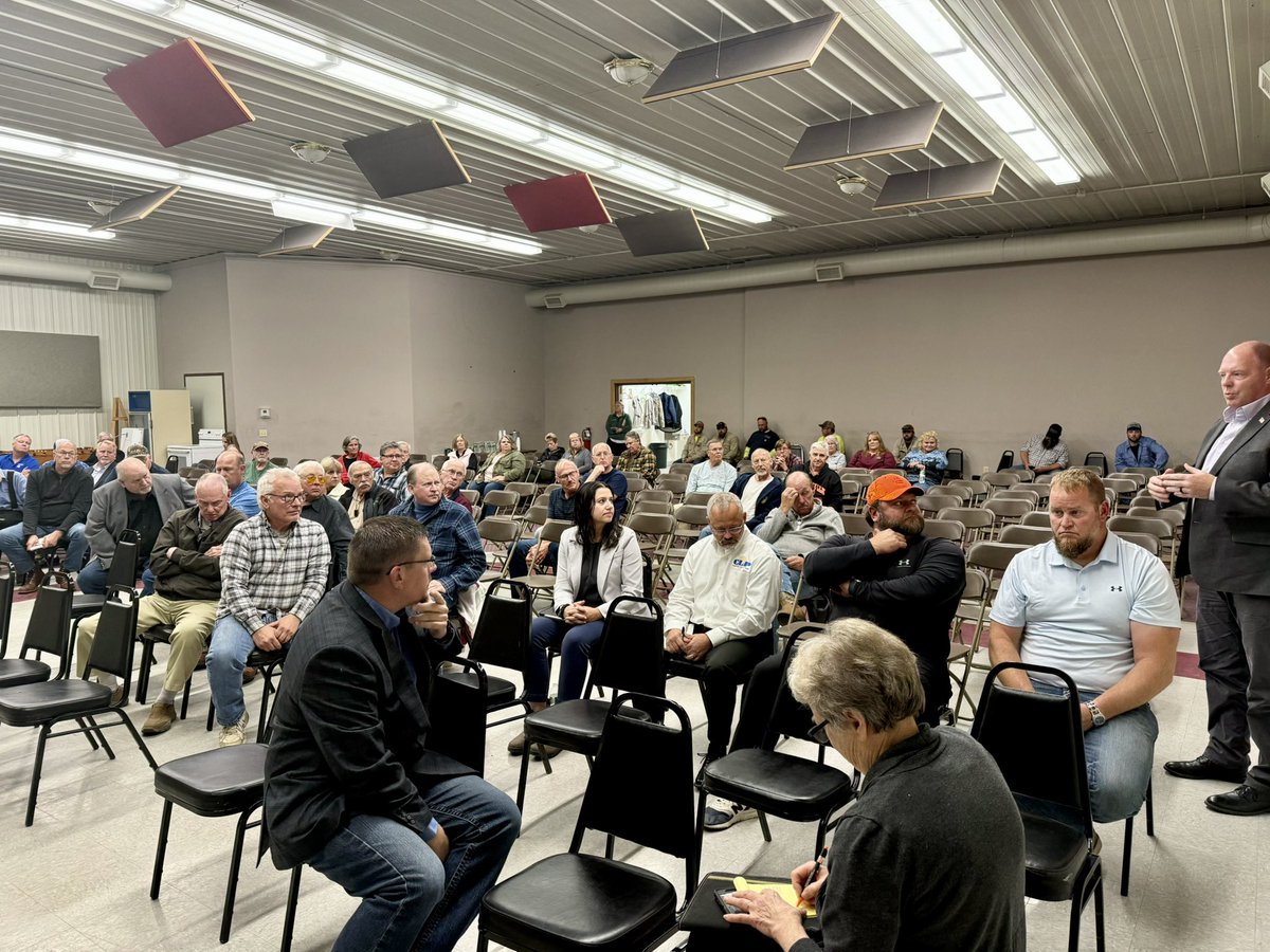 Had bipartisan Townhall with Rep Igo in Marcell today. It’s critical we advance bipartisan solutions to help us meet our climate goals, including Small Modular Reactor &amp; Iron Ore Battery technology. Grateful <a href="/MNRuralElectric/">Minnesota's Electric Cooperatives</a>, <a href="/GREnergyNews/">Great River Energy</a>, <a href="/ALLETE_Inc/">ALLETE, Inc.</a>, &amp; North Itasca Elect Coop