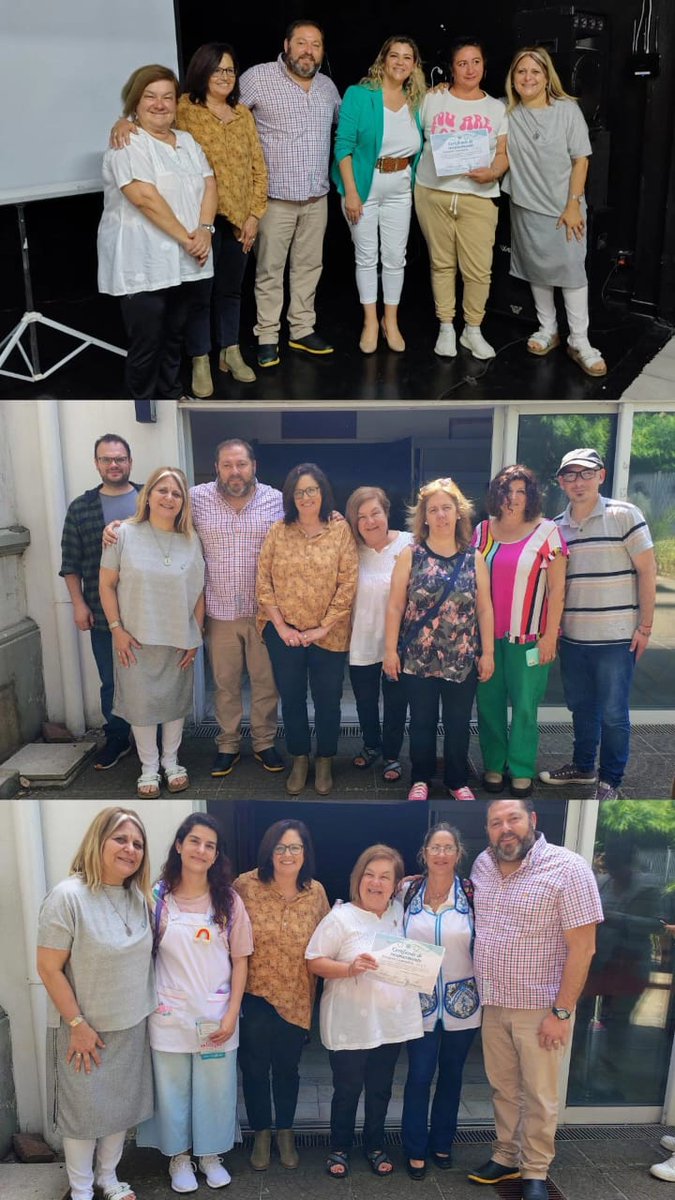 juanjo_castro's tweet image. Junto a #GabySpinelli, @CachaRodriguez y #AlejandroEsmayel recibimos a #MaríaJoséParejo Subdirectora provincial de Cooperación Escolar en el centro cultural de la UNGS. 
Alli con todas las cooperadoras escolares del distrito presentes se realizó una capacitación para todas ellas.…