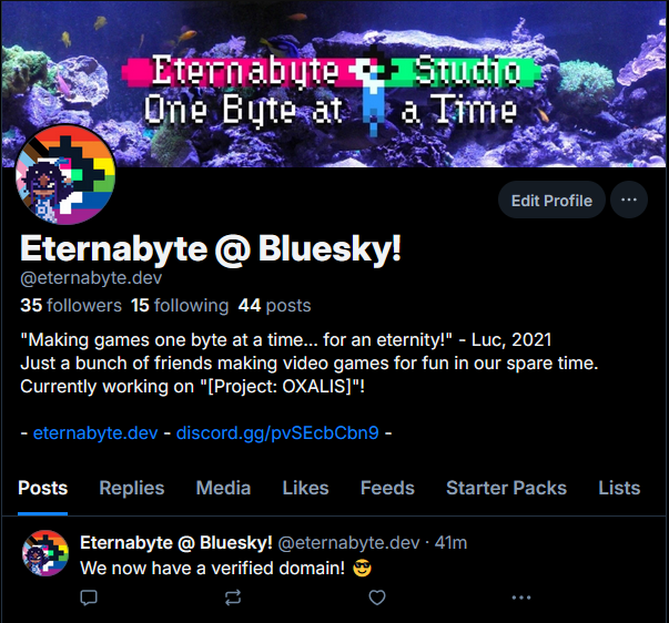 Eternabyte (now inactive, meet us @ Bluesky!) tweet media