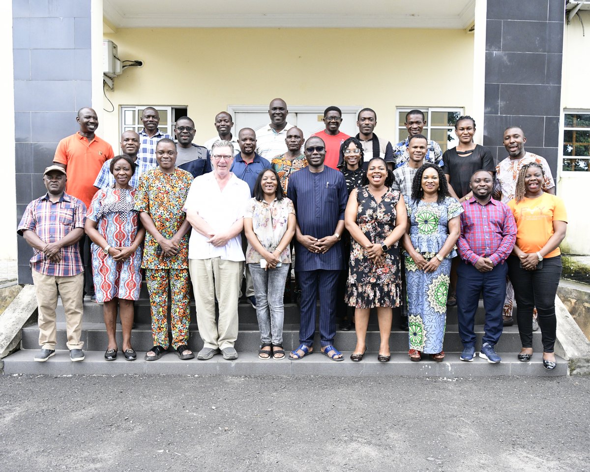 <a href="/nrcri_umudike/">NRCRI UMUDIKE</a>  hosts #Accelerated Breeding Initiative Workshop.

The week-long event aims to enhance efficiency of NRCRI's breeding program and develop tailored manuals/strategies for the institute's Root and Tuber crops (Cassava, Yam, Taro, Potato, and Sweetpotato).

<a href="/cegesi/">Chiedozie Egesi</a>