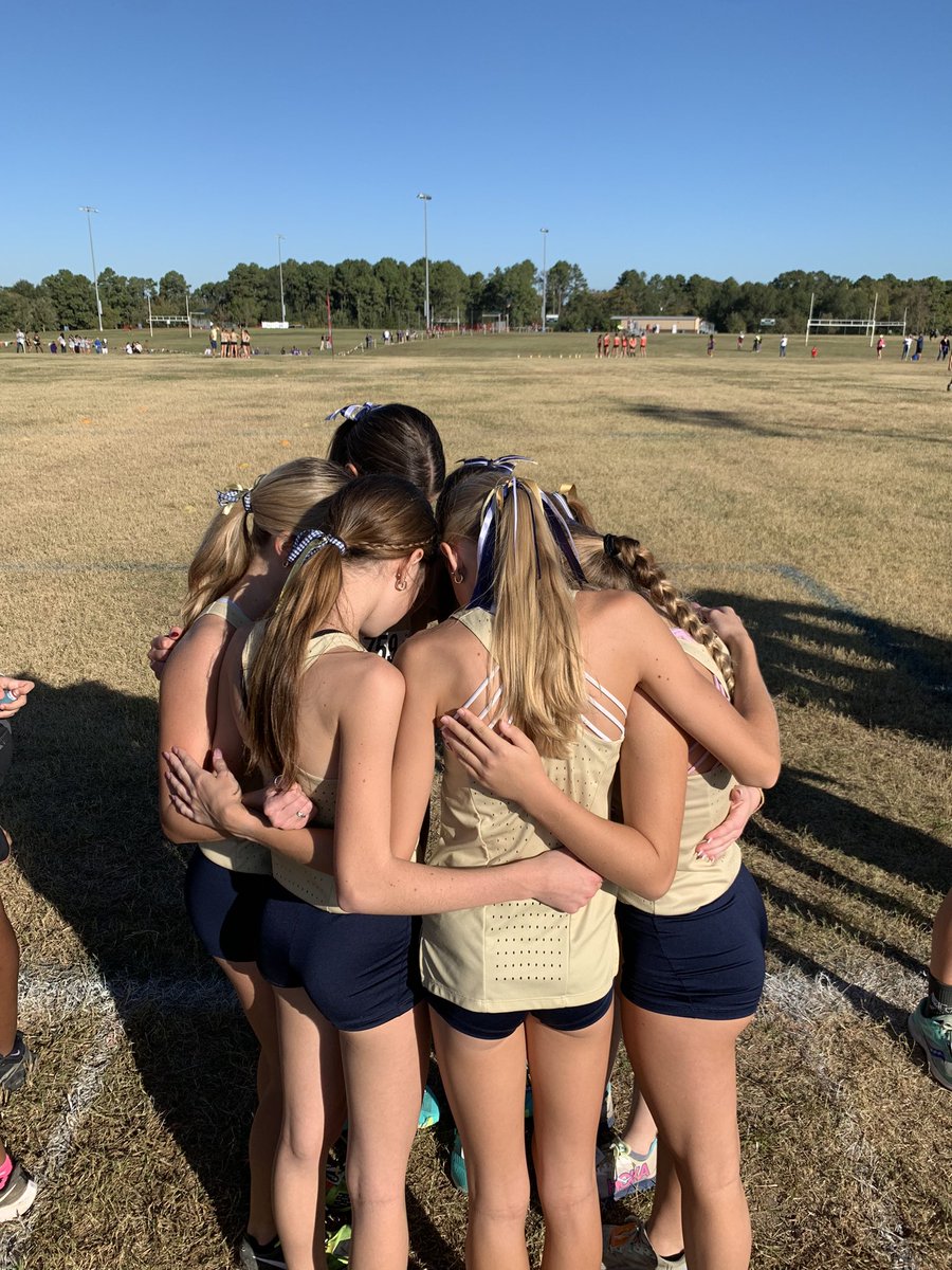 The Ladies of LCXC fought hard today at the Region III XC Meet. Congrats to Brooke &amp; Hailey! Grateful for these ladies sacrifice &amp; commitment to the mission. I'm proud of the consistent improvement &amp; success ALL of the girls obtained this season. 
Well done ladies 👏🏼