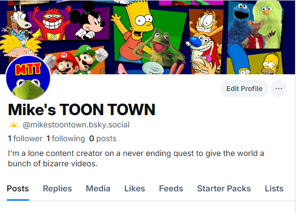 MikesToonTown's tweet image. I've opened a BlueSky Account, just in case God forbid something happens on here. Here's a link if you want to follow me over there. Just don't expect me to use it until I absolutely have to.
bsky.app/profile/mikest…