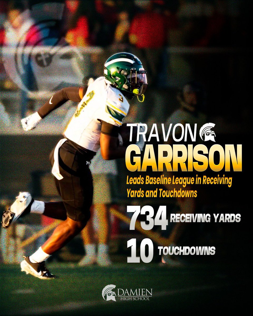 Dr Luis Arriaza (@dr_arriaza) on Twitter photo Proud of you Super Star <a href="/TravonGarrison3/">Travon Garrison Jr</a>
Leading Baseline League in Receiving Yards and Touchdowns
Works not finished. Stay Hungry Champ
<a href="/DamienFootball_/">Damien Spartan Football</a> <a href="/10HernandezM/">Michael Hernandez</a> <a href="/JStew8/">James Stewart</a> <a href="/coach_odin/">Mark Odin</a> <a href="/CoachC_Arreola/">Caleb Arreola</a> Proud of you Super Star <a href="/TravonGarrison3/">Travon Garrison Jr</a>
Leading Baseline League in Receiving Yards and Touchdowns
Works not finished. Stay Hungry Champ
<a href="/DamienFootball_/">Damien Spartan Football</a> <a href="/10HernandezM/">Michael Hernandez</a> <a href="/JStew8/">James Stewart</a> <a href="/coach_odin/">Mark Odin</a> <a href="/CoachC_Arreola/">Caleb Arreola</a>